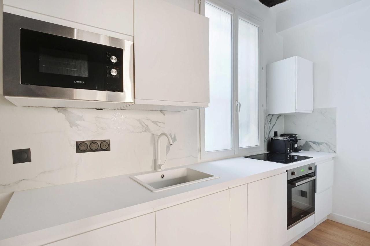 Apartament Relaxing Urban Getaway, Notre Dame De Paryż Zewnętrze zdjęcie