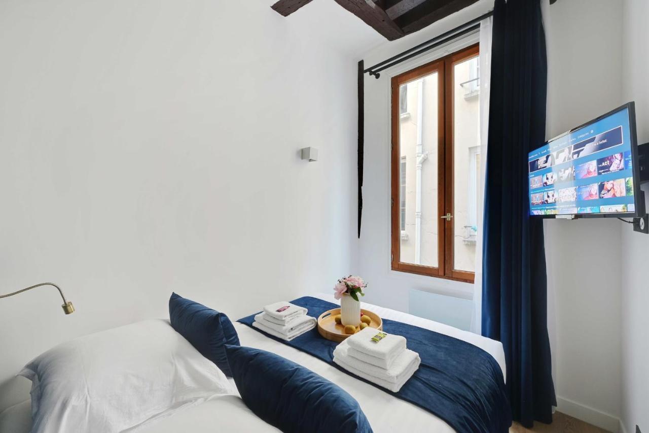 Apartament Relaxing Urban Getaway, Notre Dame De Paryż Zewnętrze zdjęcie